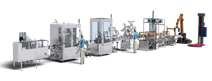 6000瓶/小時高速灌裝生產線