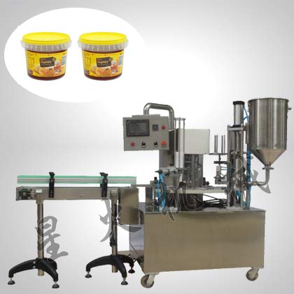 蜂蜜灌裝封口一體機