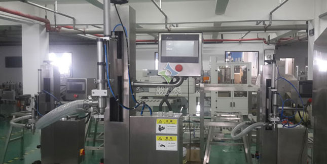 盒裝袋辣椒醬灌裝封口機,盒裝袋芝麻醬灌裝封口機