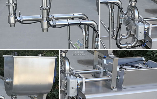 雙頭臥式醬料灌裝機