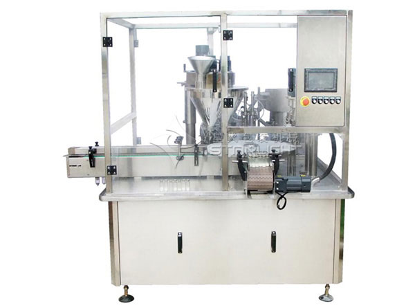 小瓶醫(yī)藥粉末灌裝壓蓋機(jī),小劑量粉末灌裝旋蓋機(jī)